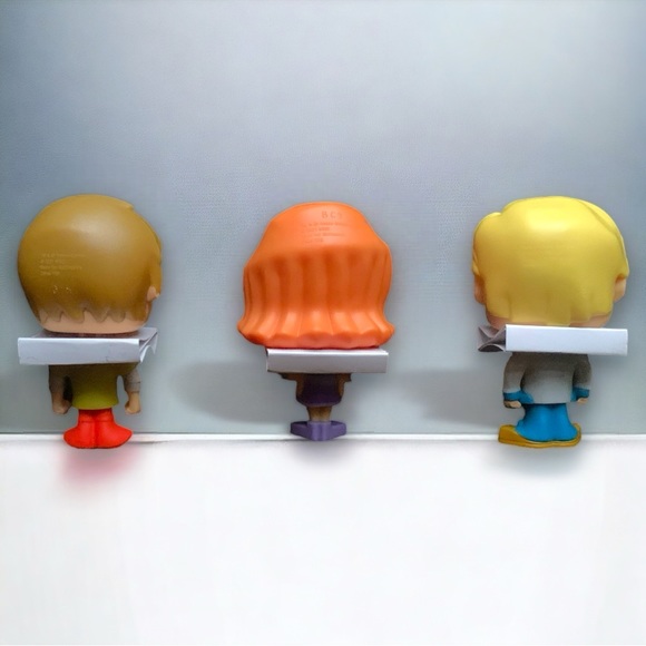🧸2/$10 🧩3/$12 3 McDonald's 2021 Scooby Doo 4” Bobblehead Shaggy, Daphne & Fred - Picture 3 of 3